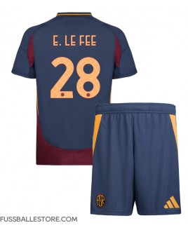 Günstige AS Roma Enzo Le Fee #28 3rd trikot Kinder 2024-25 Kurzarm (+ Kurze Hosen)